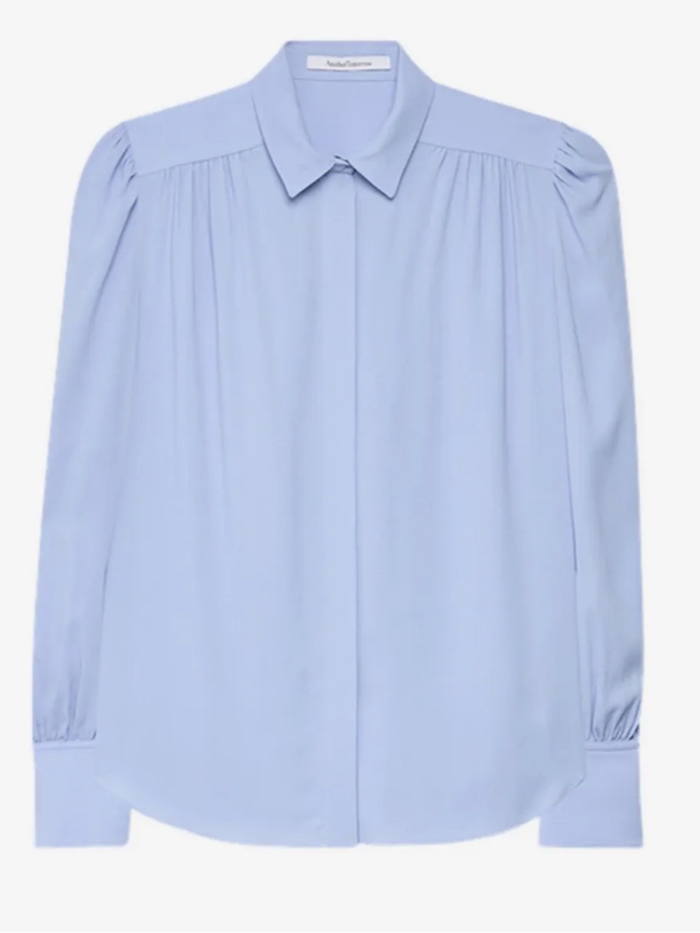 NWT Another Tomorrow Gathered Blouse